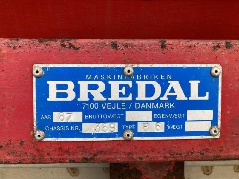 Düngerstreuer des Typs Bredal B6, Gebrauchtmaschine in Brønderslev (Bild 8)