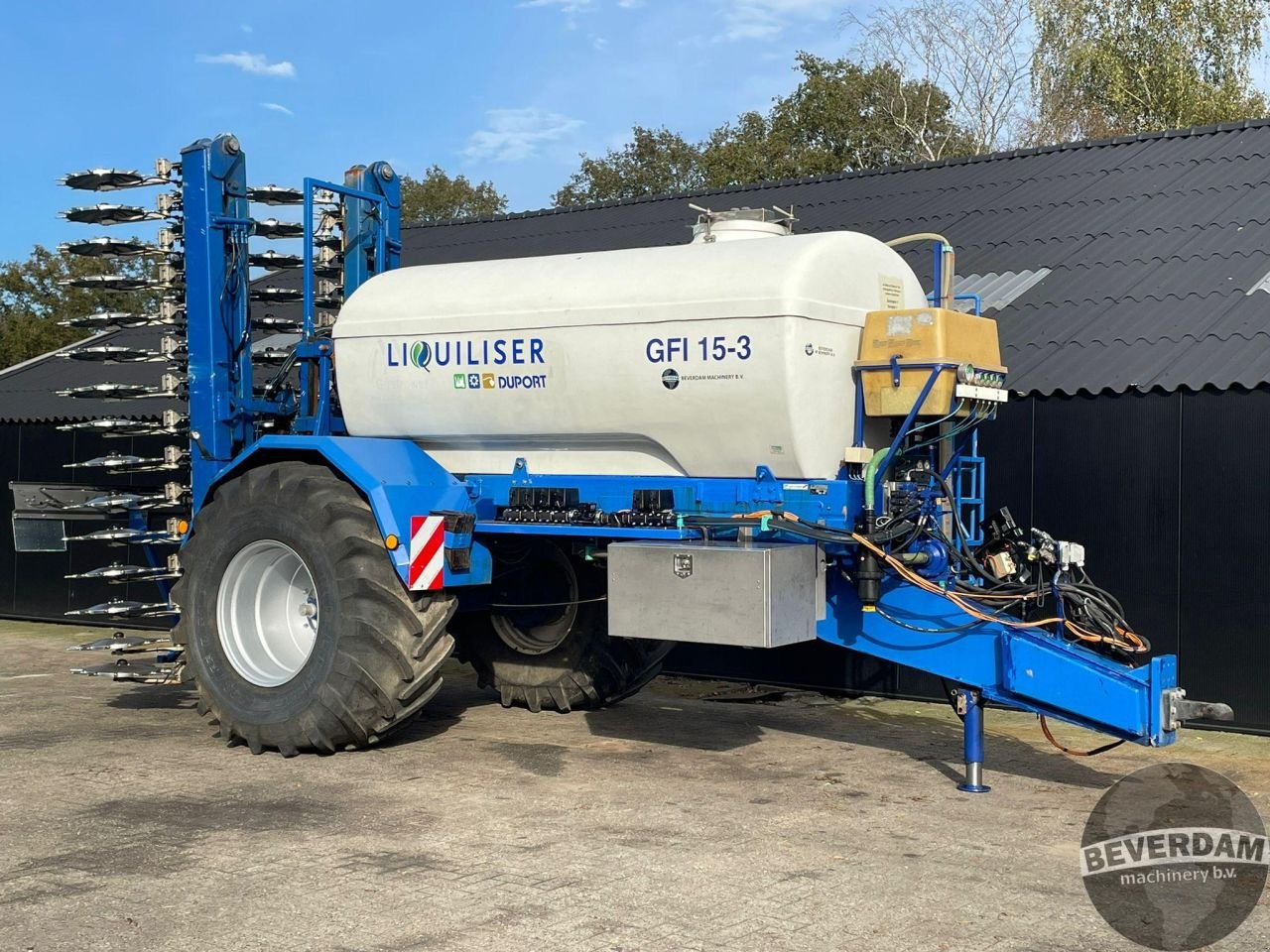 Düngerstreuer des Typs Duport Gustrower GFI 15-3 Liquil, Gebrauchtmaschine in Vriezenveen (Bild 2)