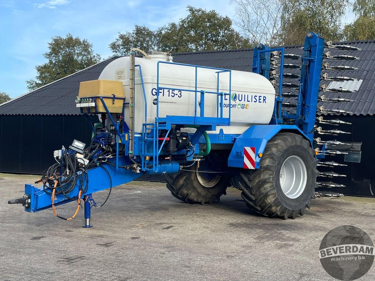 Düngerstreuer van het type Duport Gustrower GFI 15-3 Liquil, Gebrauchtmaschine in Vriezenveen (Foto 1)