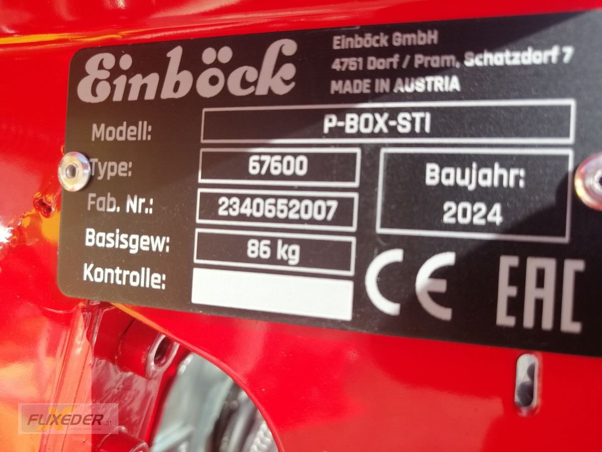 Düngerstreuer typu Einböck Einböck P-Box STI-600 + Sägestänge, Neumaschine v Pattigham (Obrázek 4)