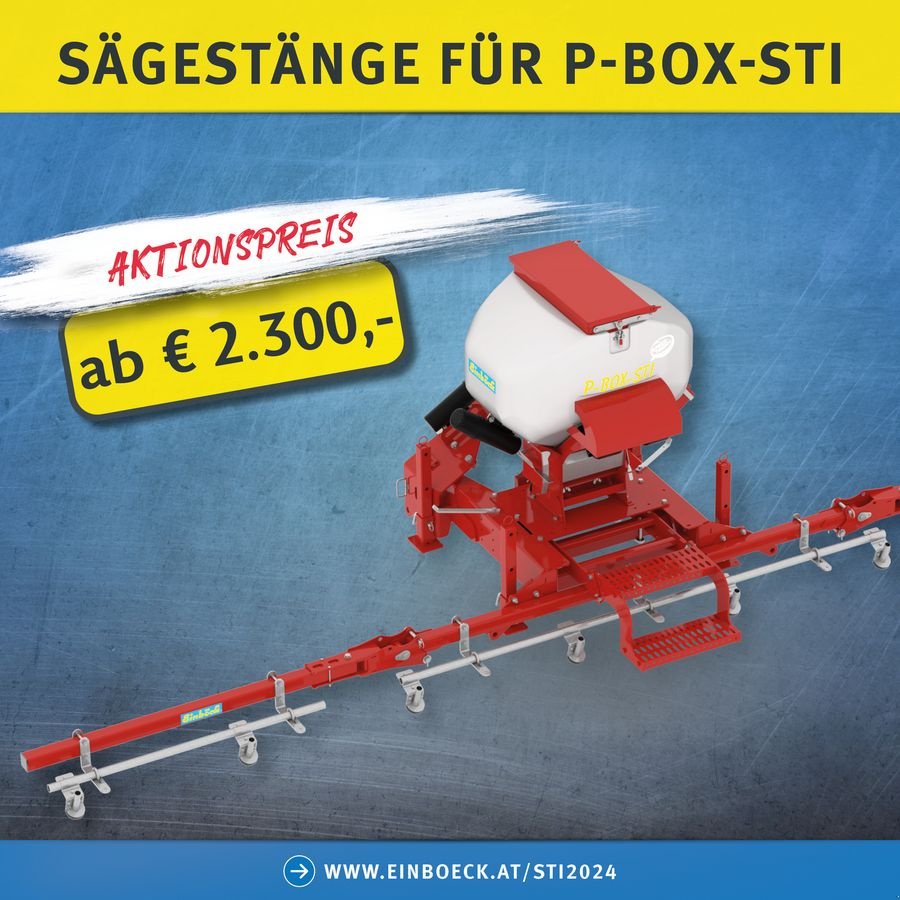 Düngerstreuer van het type Einböck P-Box STI-600 + Sägestänge, Neumaschine in Starrein (Foto 1)