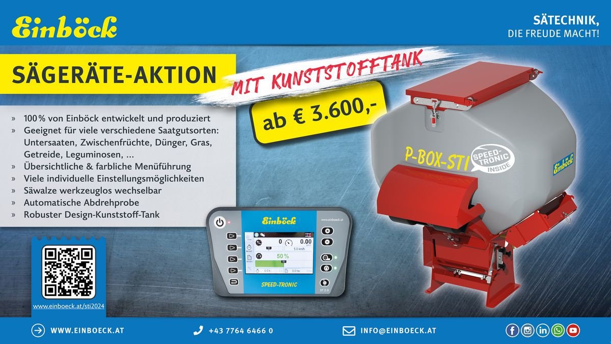 Düngerstreuer του τύπου Einböck P-Box STI-600, Neumaschine σε Starrein (Φωτογραφία 1)