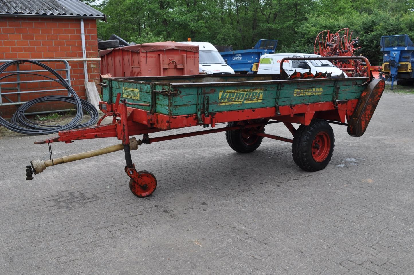 Düngerstreuer del tipo Kemper meststroooier, Gebrauchtmaschine en Voorst (Imagen 2)