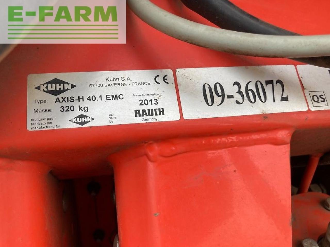 Düngerstreuer tip Kuhn axis 40.1 h-emc, Gebrauchtmaschine in SHREWSBURRY (Poză 9)