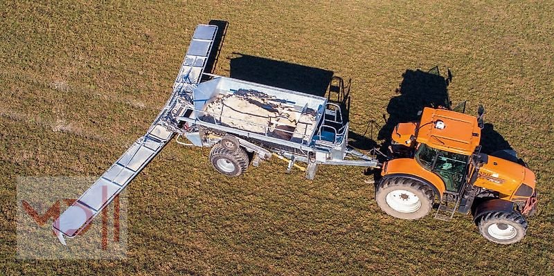 Düngerstreuer van het type MD Landmaschinen CM RWN-8000 Kalkstreuer Düngerstreuer 12t, Neumaschine in Zeven (Foto 3)