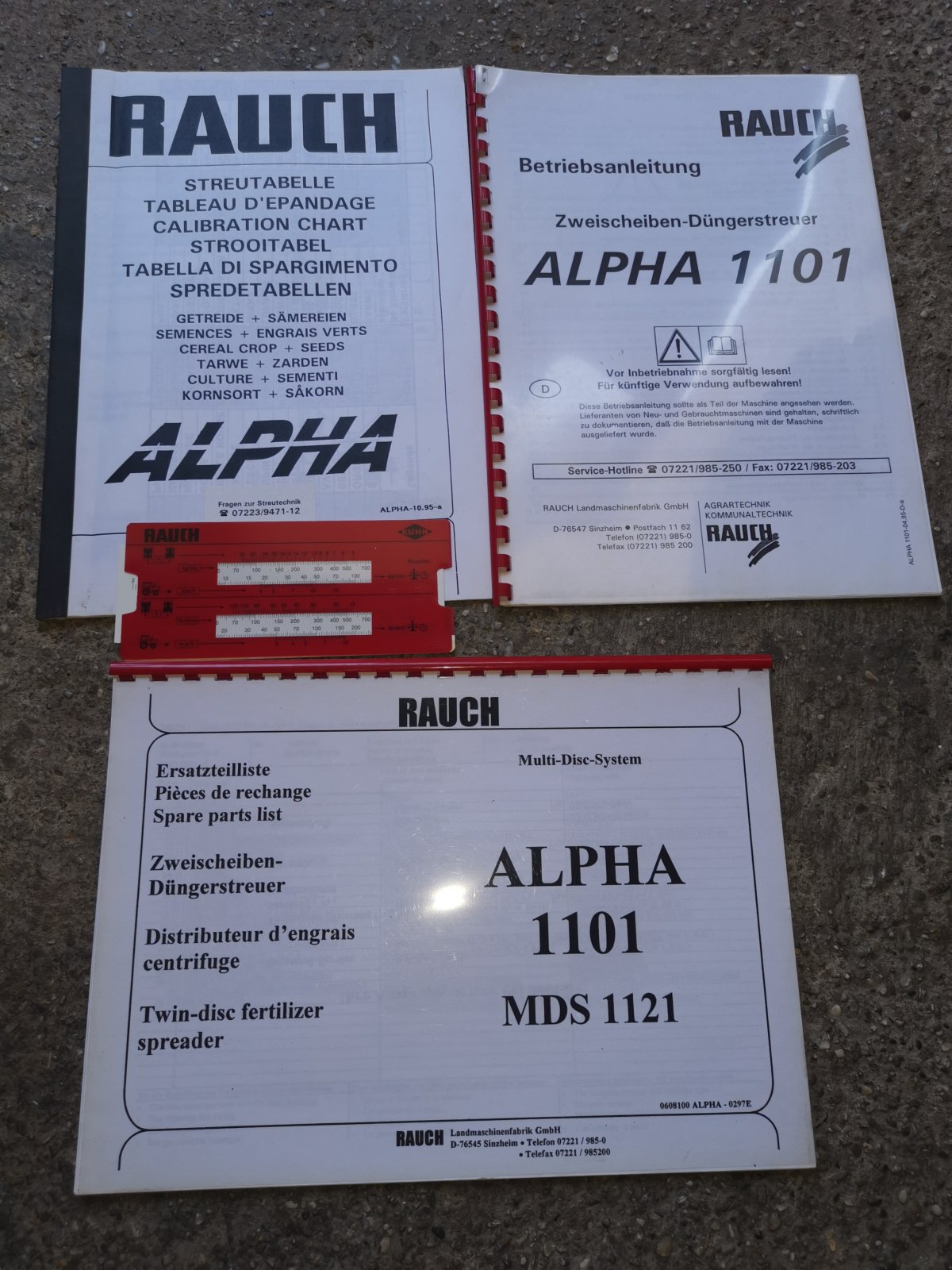 Düngerstreuer типа Rauch Alpha 1101, Gebrauchtmaschine в Ismaning (Фотография 11)