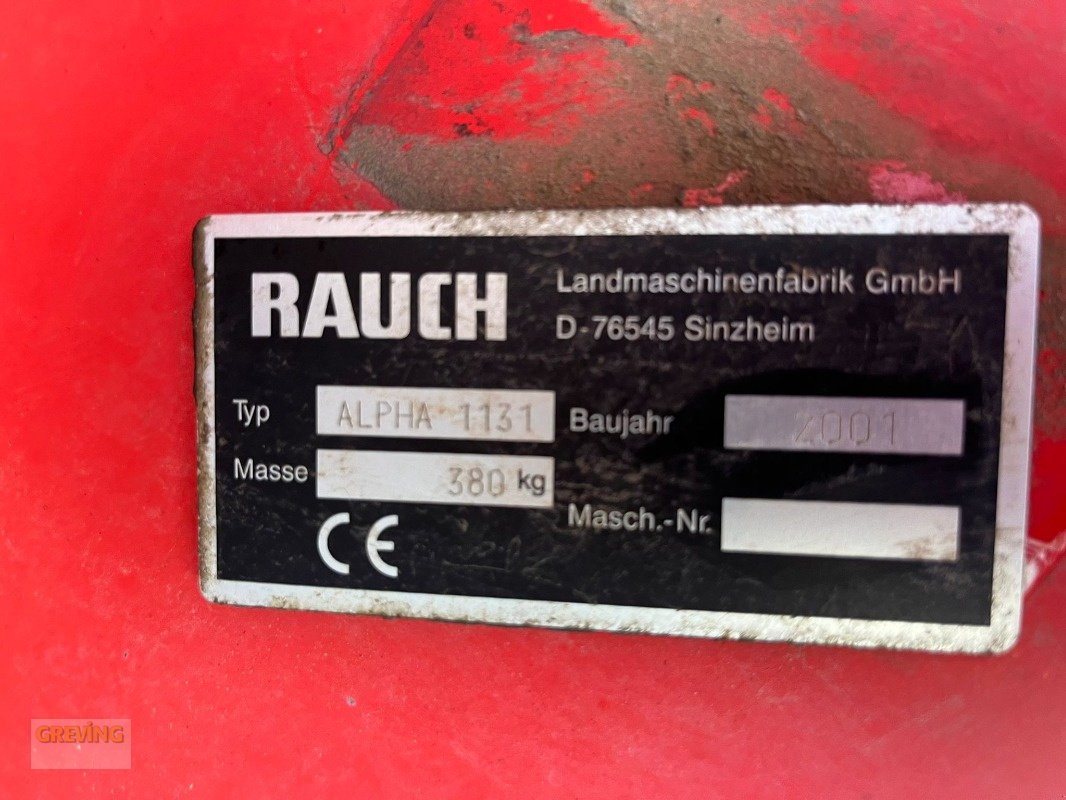 Düngerstreuer des Typs Rauch Alpha 1131, Gebrauchtmaschine in Ahaus (Bild 14)