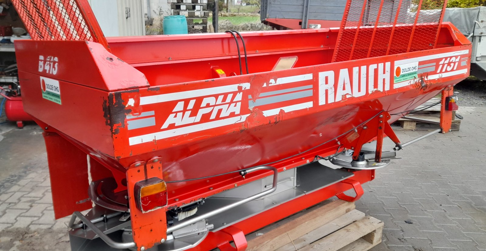 Düngerstreuer от тип Rauch Alpha 1131, Gebrauchtmaschine в Ober-Flörsheim (Снимка 1)