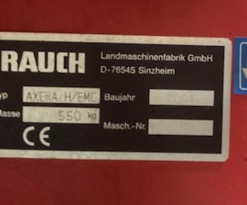 Düngerstreuer typu Rauch Axera H EMC, Gebrauchtmaschine w Hofgeismar (Zdjęcie 10)