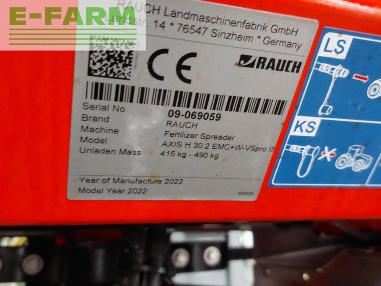 Düngerstreuer typu Rauch axis h30.2 emc+w isobus pro wiegestreuer, Gebrauchtmaschine v SANKT MARIENKIRCHEN BEI SCHÄRDING (Obrázok 10)