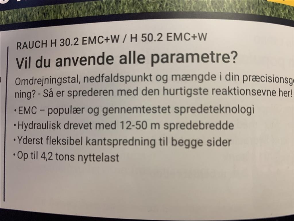 Düngerstreuer a típus Rauch Axis M 50.2 EMC + W kampagnespreder, Gebrauchtmaschine ekkor: Tinglev (Kép 3)