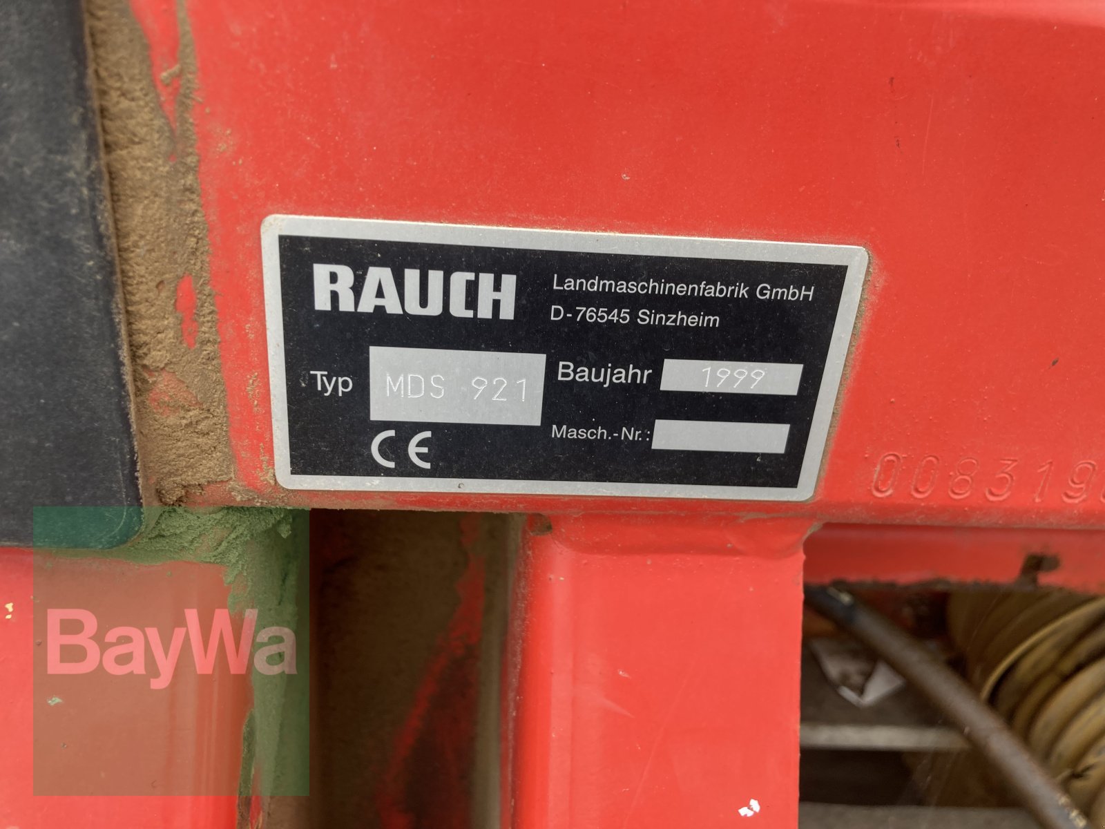 Düngerstreuer Türe ait Rauch MDS 921, Gebrauchtmaschine içinde Giebelstadt (resim 8)