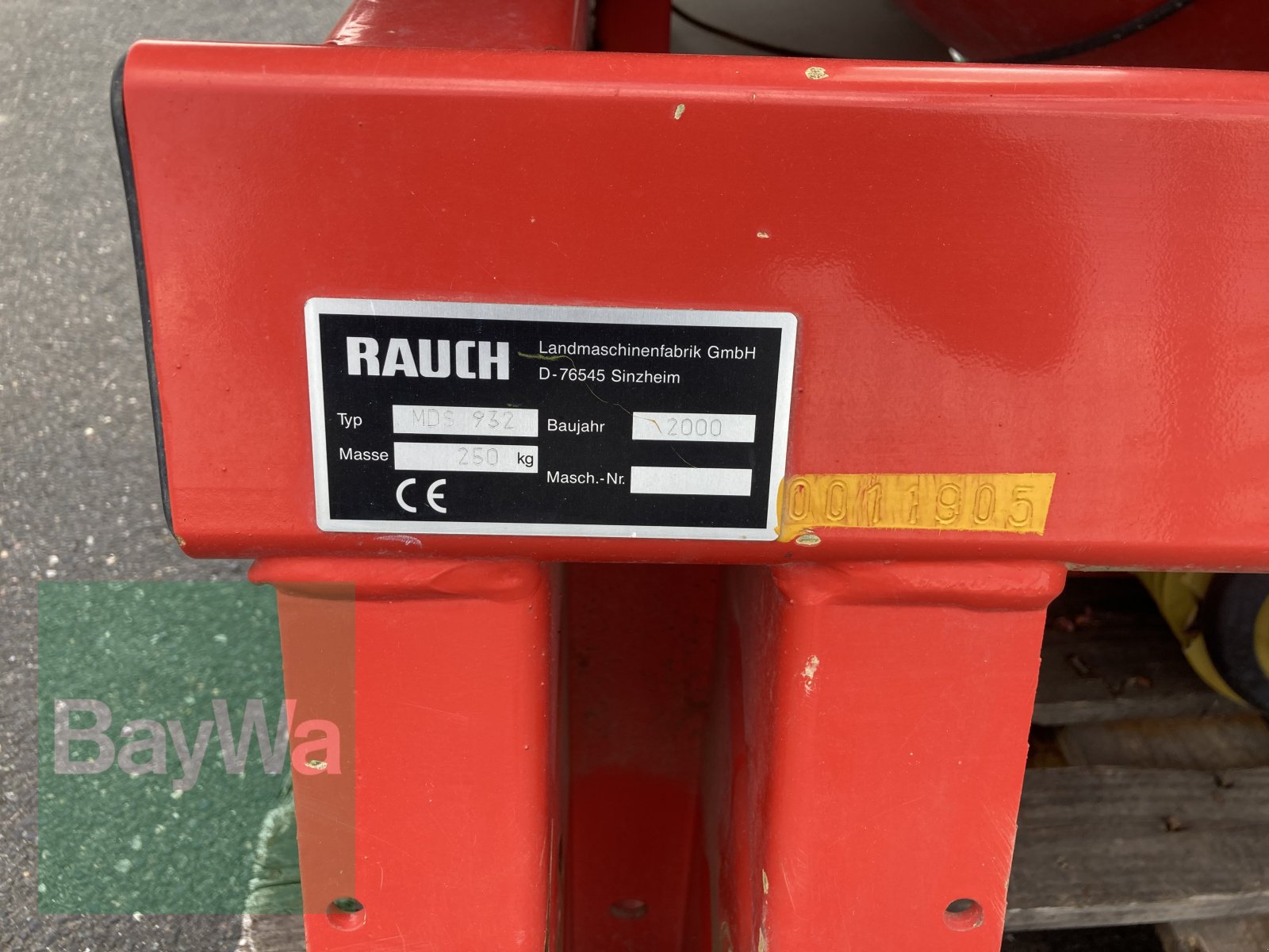 Düngerstreuer des Typs Rauch MDS 932, Gebrauchtmaschine in Giebelstadt (Bild 9)