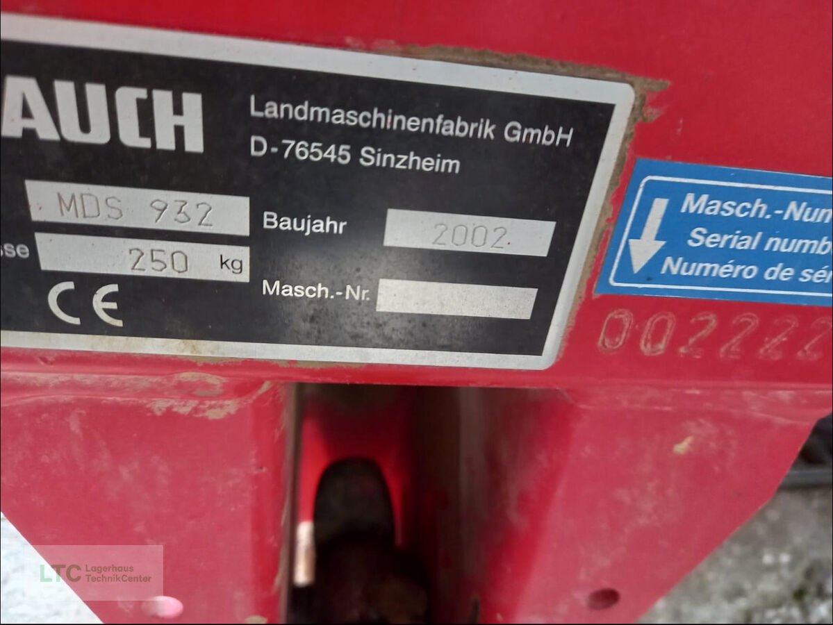 Düngerstreuer του τύπου Rauch MDS 932, Gebrauchtmaschine σε Eggendorf (Φωτογραφία 6)
