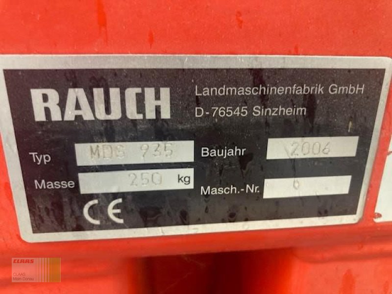 Düngerstreuer типа Rauch MDS 935, Gebrauchtmaschine в Gollhofen (Фотография 4)