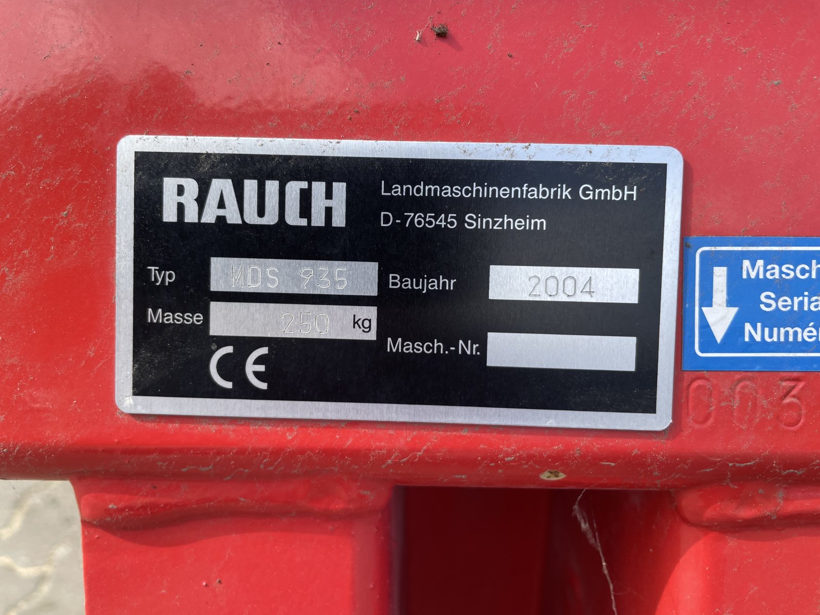 Düngerstreuer typu Rauch MDS 935, Gebrauchtmaschine w Nürnberg (Zdjęcie 10)