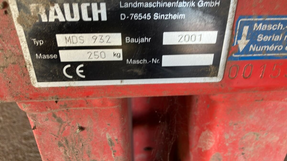 Düngerstreuer des Typs Rauch MDS932, Gebrauchtmaschine in Zwettl (Bild 11)