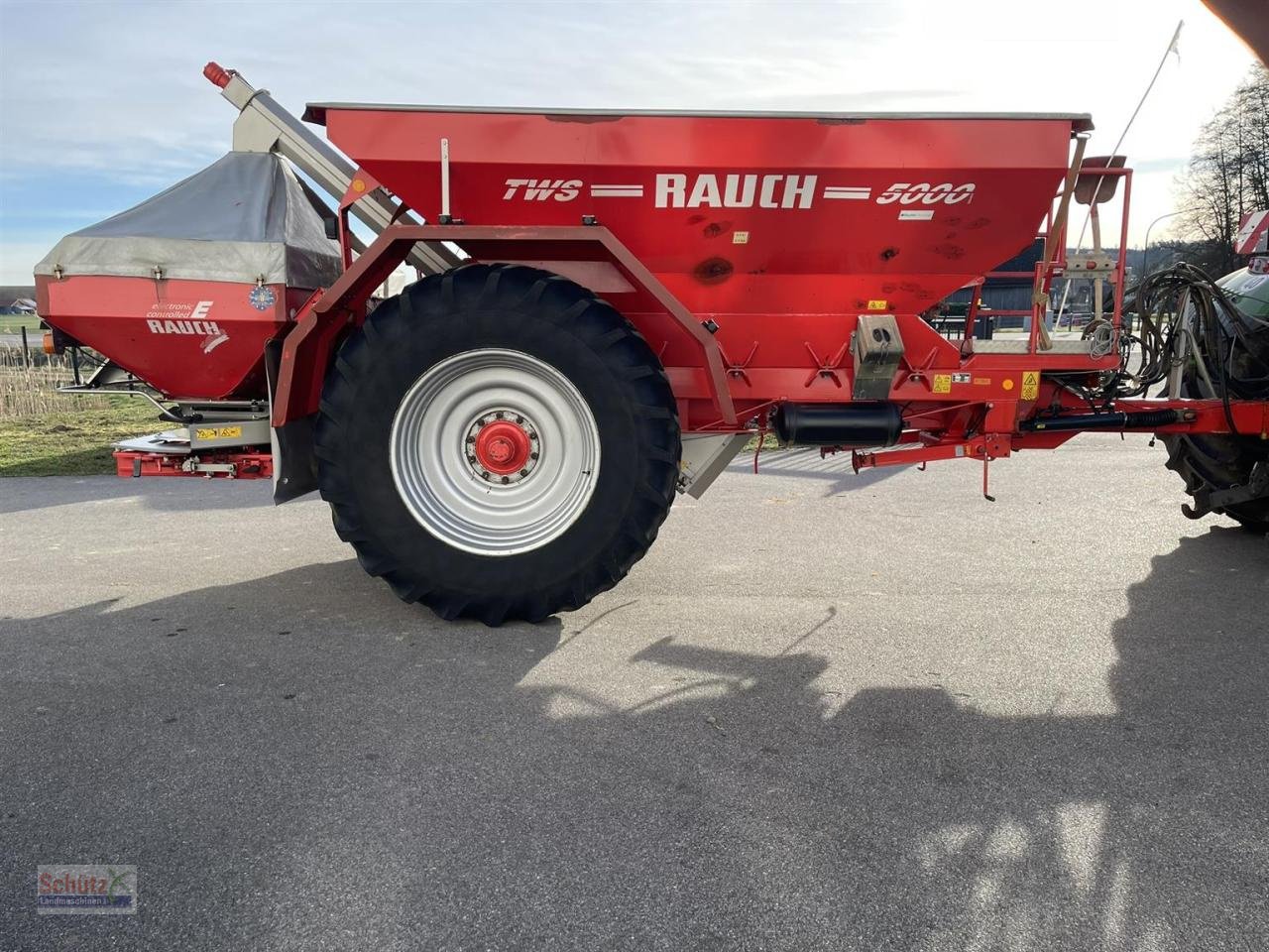 Düngerstreuer tipa Rauch TWS 5000 Düngerwagen mit Anbaustreuer Axera H-EMC, Gebrauchtmaschine u Schierling (Slika 7)