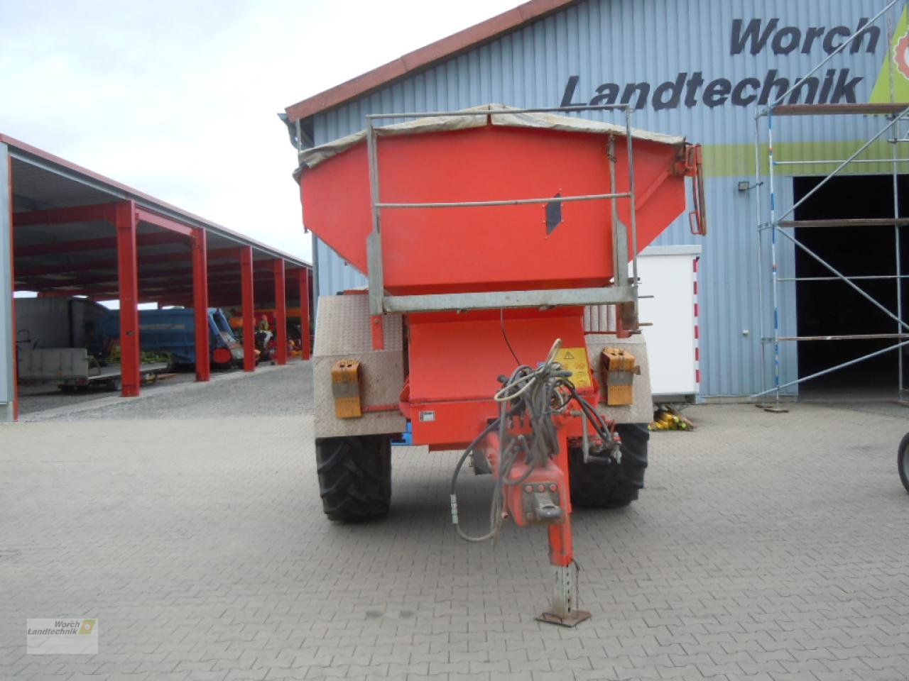 Düngerstreuer van het type Rauch TWS 7000, Gebrauchtmaschine in Schora (Foto 2)