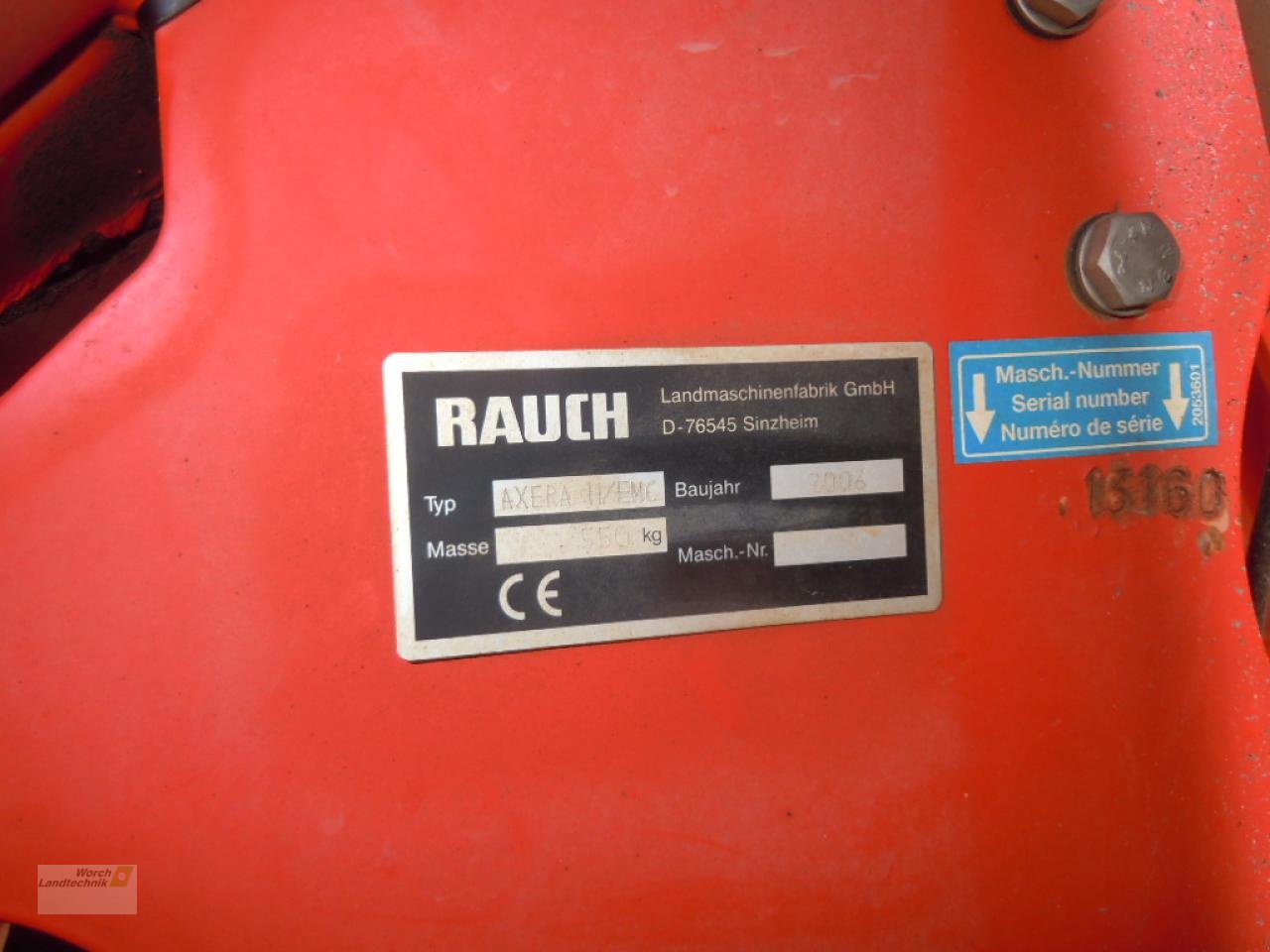 Düngerstreuer tip Rauch TWS 7000, Gebrauchtmaschine in Schora (Poză 11)