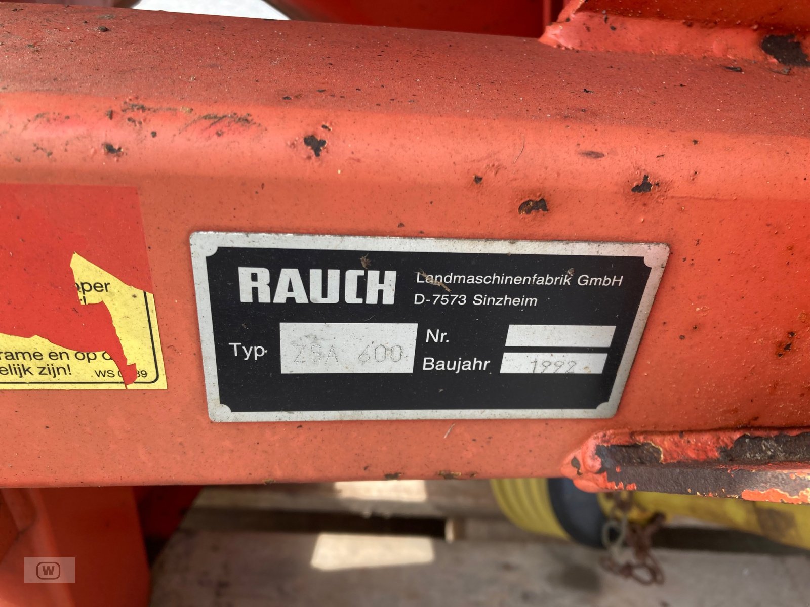 Düngerstreuer του τύπου Rauch ZSA 600, Gebrauchtmaschine σε Zell an der Pram (Φωτογραφία 14)