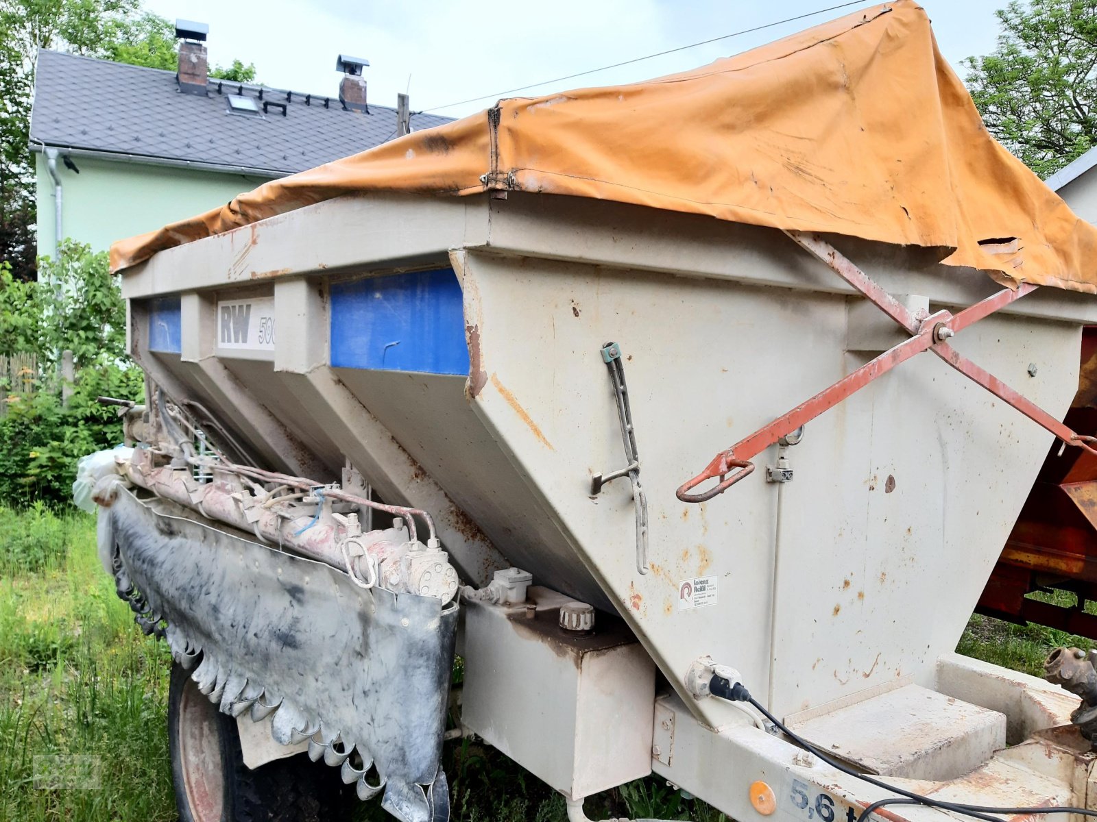 Düngerstreuer du type Reißl RW 5000 Kalkstreuer, Gebrauchtmaschine en Erbendorf (Photo 2)