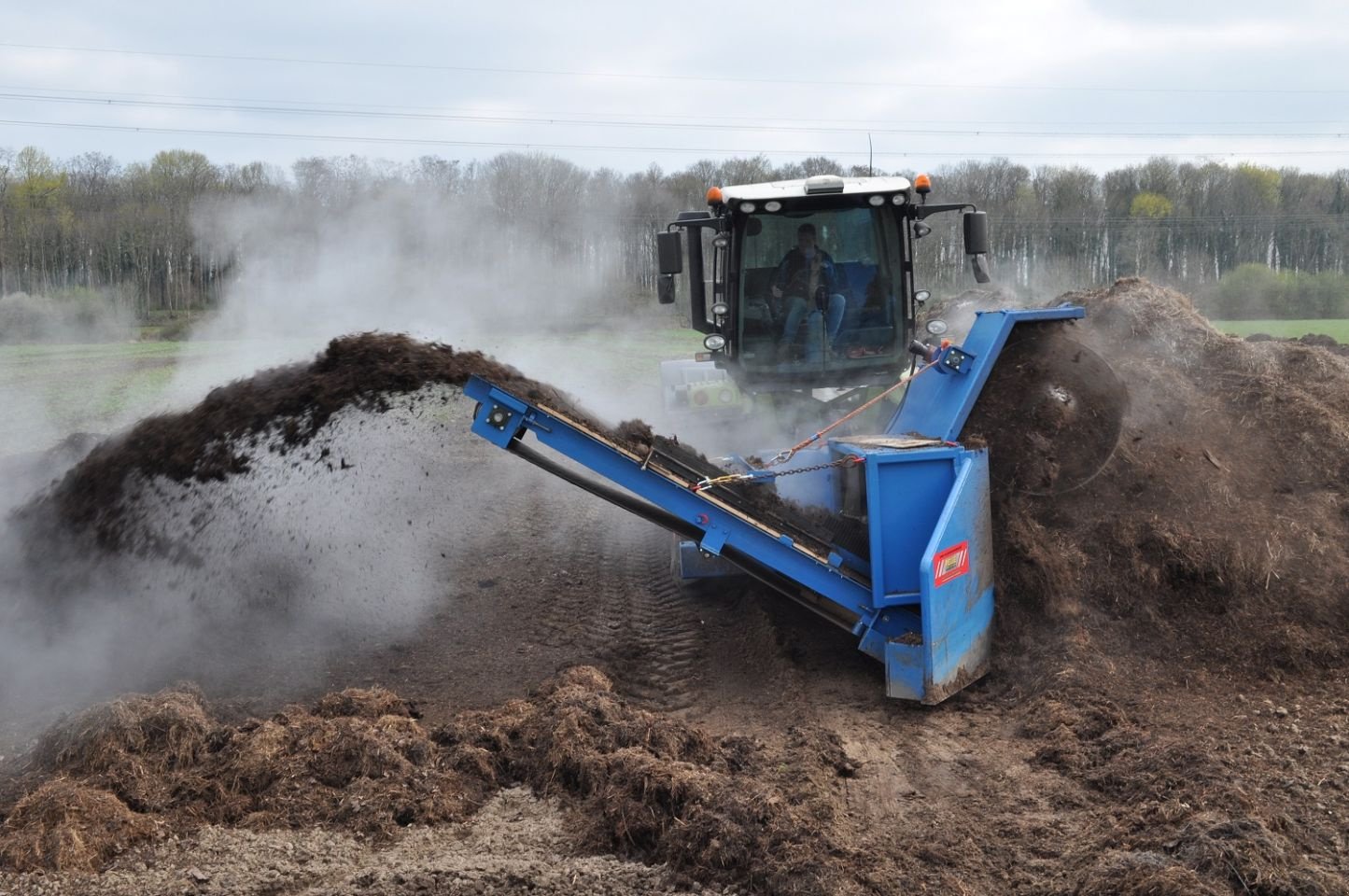 Düngerstreuer Türe ait Sonstige Compost omzetter / verkleiner Compost omzetter / verkleiner Compost omzetter / verkleiner, Neumaschine içinde Voorst (resim 2)