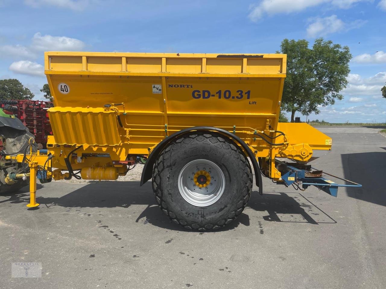 Düngerstreuer du type Sonstige Norti GD 10.31 Lift  GG 10t, Gebrauchtmaschine en Pragsdorf (Photo 4)