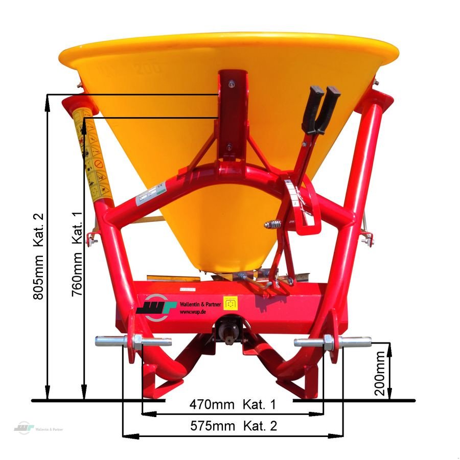 Düngerstreuer del tipo Sonstige Salzstreuer 200 Liter Universalstreuer Düngerstr, Neumaschine en Wesenberg (Imagen 2)