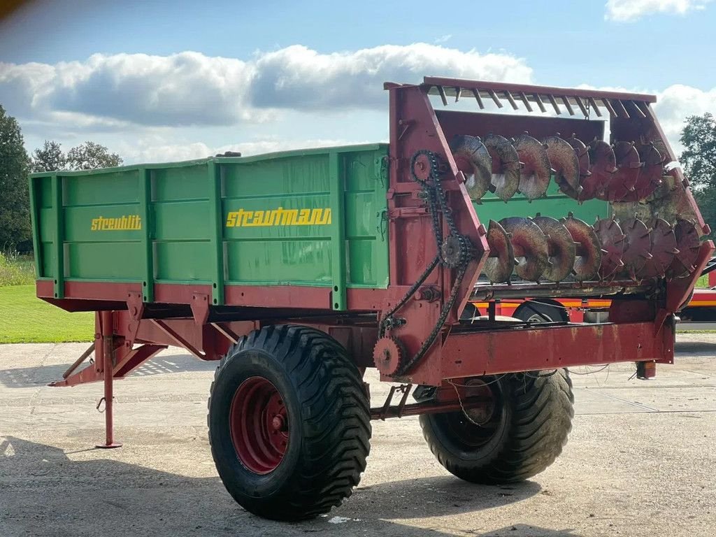 Düngerstreuer del tipo Strautmann Streublitz Mestwagen Platte kar, Gebrauchtmaschine en Ruinerwold (Imagen 7)