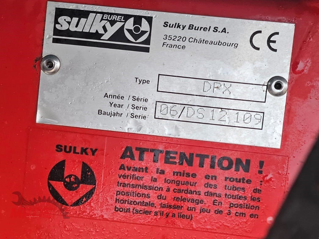 Düngerstreuer tip Sulky DPX 1500, Gebrauchtmaschine in Gebenbach (Poză 10)