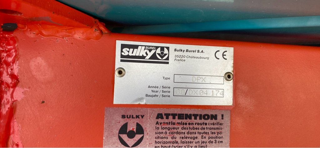 Düngerstreuer des Typs Sulky Prima DPX1500, Gebrauchtmaschine in GUERET (Bild 9)