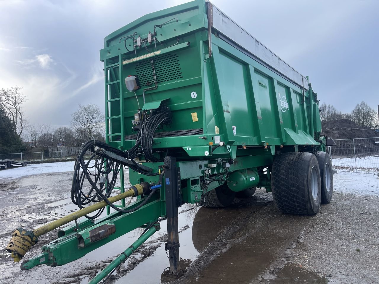 Düngerstreuer van het type Tebbe HS 200, Gebrauchtmaschine in Geffen (Foto 2)