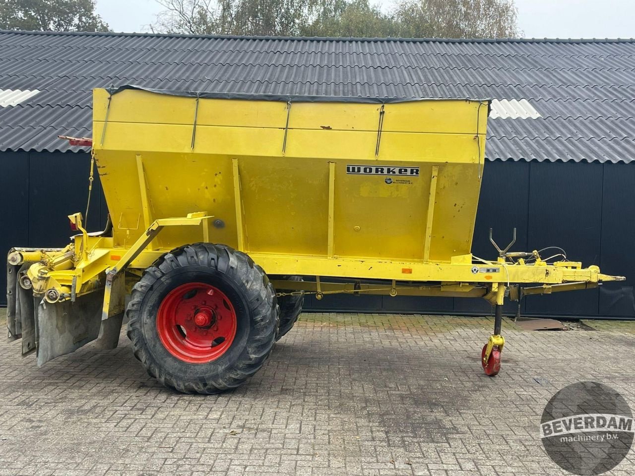 Düngerstreuer van het type Unsinn Record WR 6000 kalkstrooi, Gebrauchtmaschine in Vriezenveen (Foto 7)