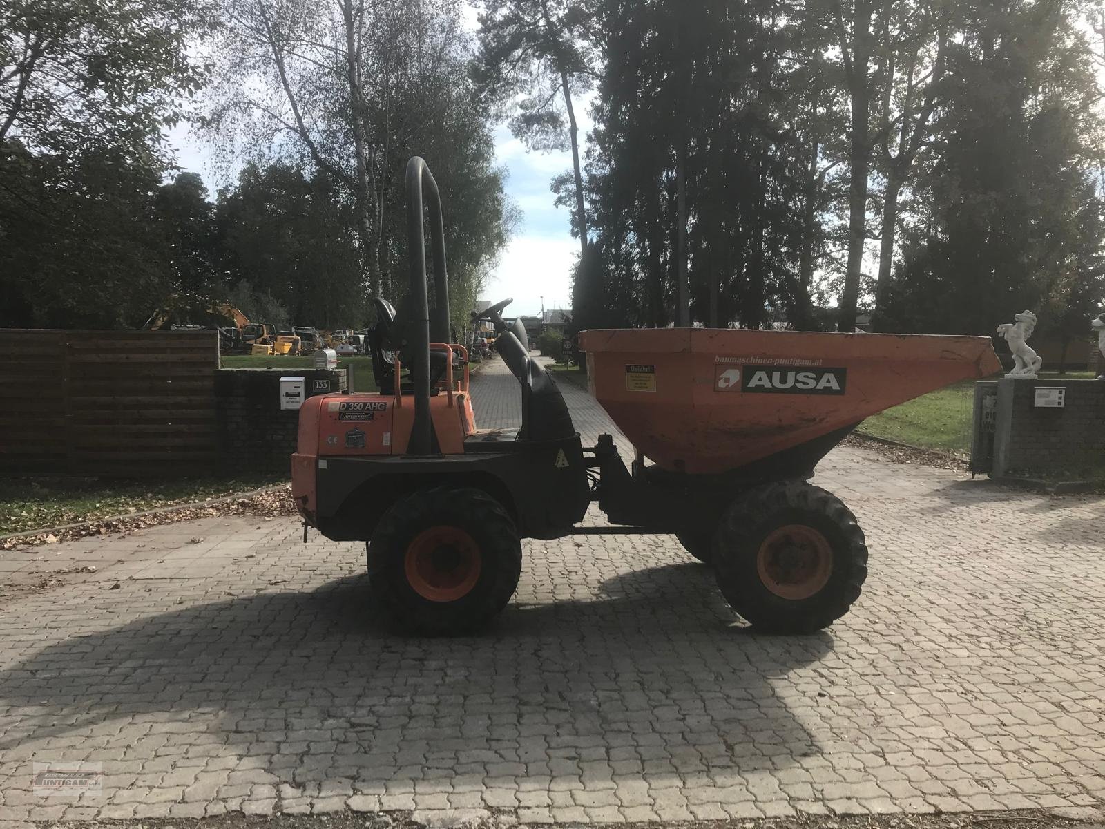 Dumper del tipo Ausa D 350 AHG, Gebrauchtmaschine In Deutsch - Goritz (Immagine 2)