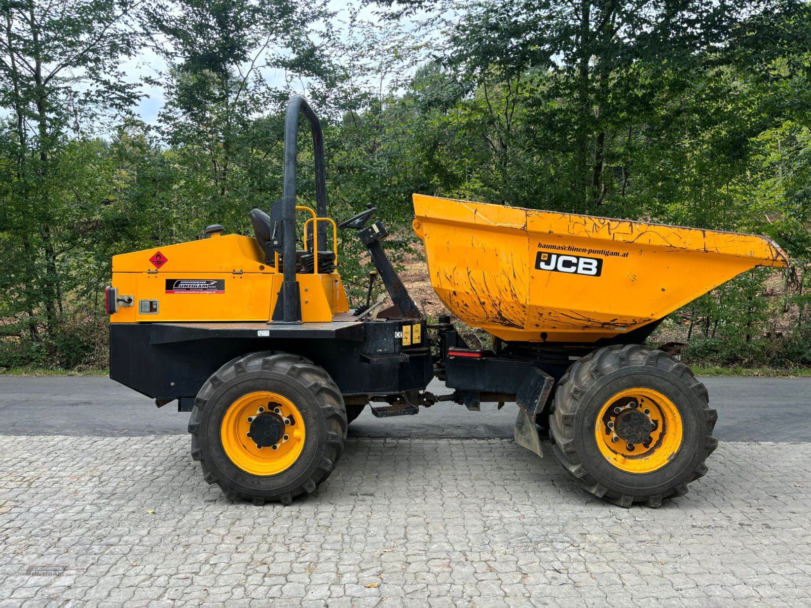 Dumper del tipo JCB 6 TST, Gebrauchtmaschine In Deutsch - Goritz (Immagine 2)