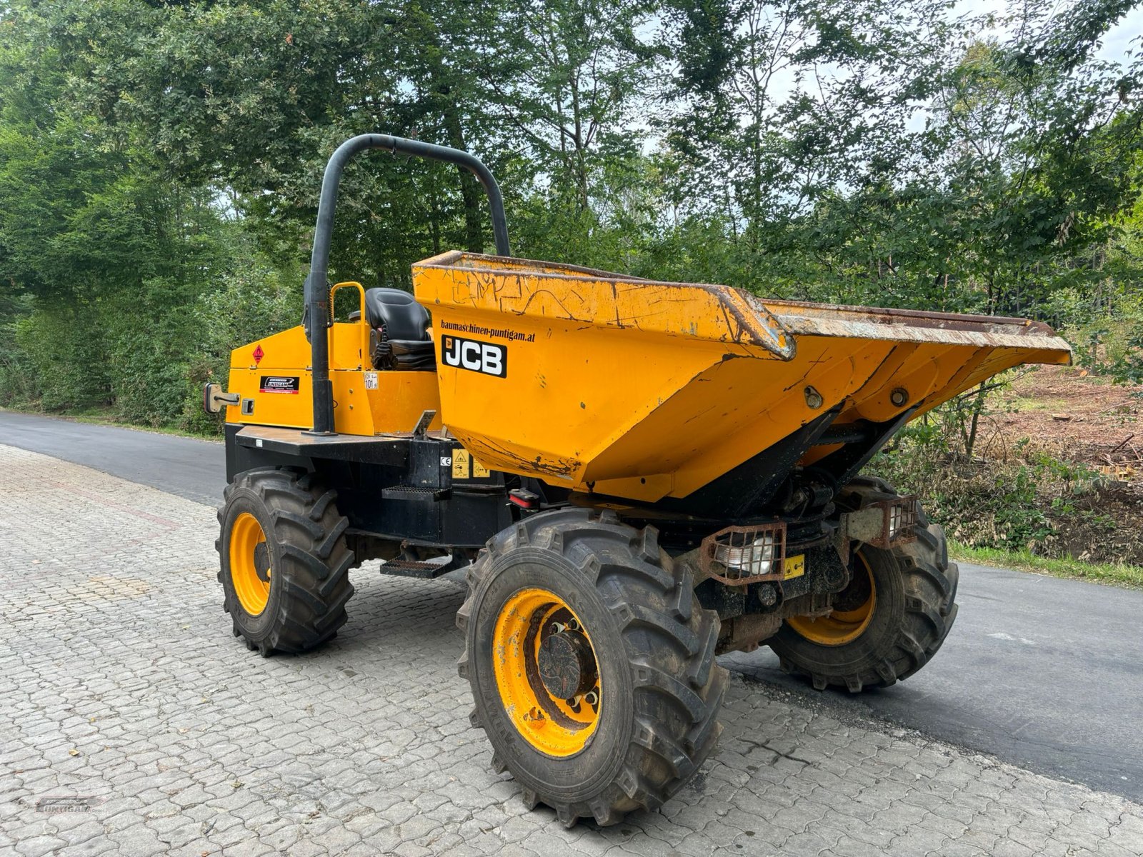 Dumper del tipo JCB 6 TST, Gebrauchtmaschine en Deutsch - Goritz (Imagen 4)