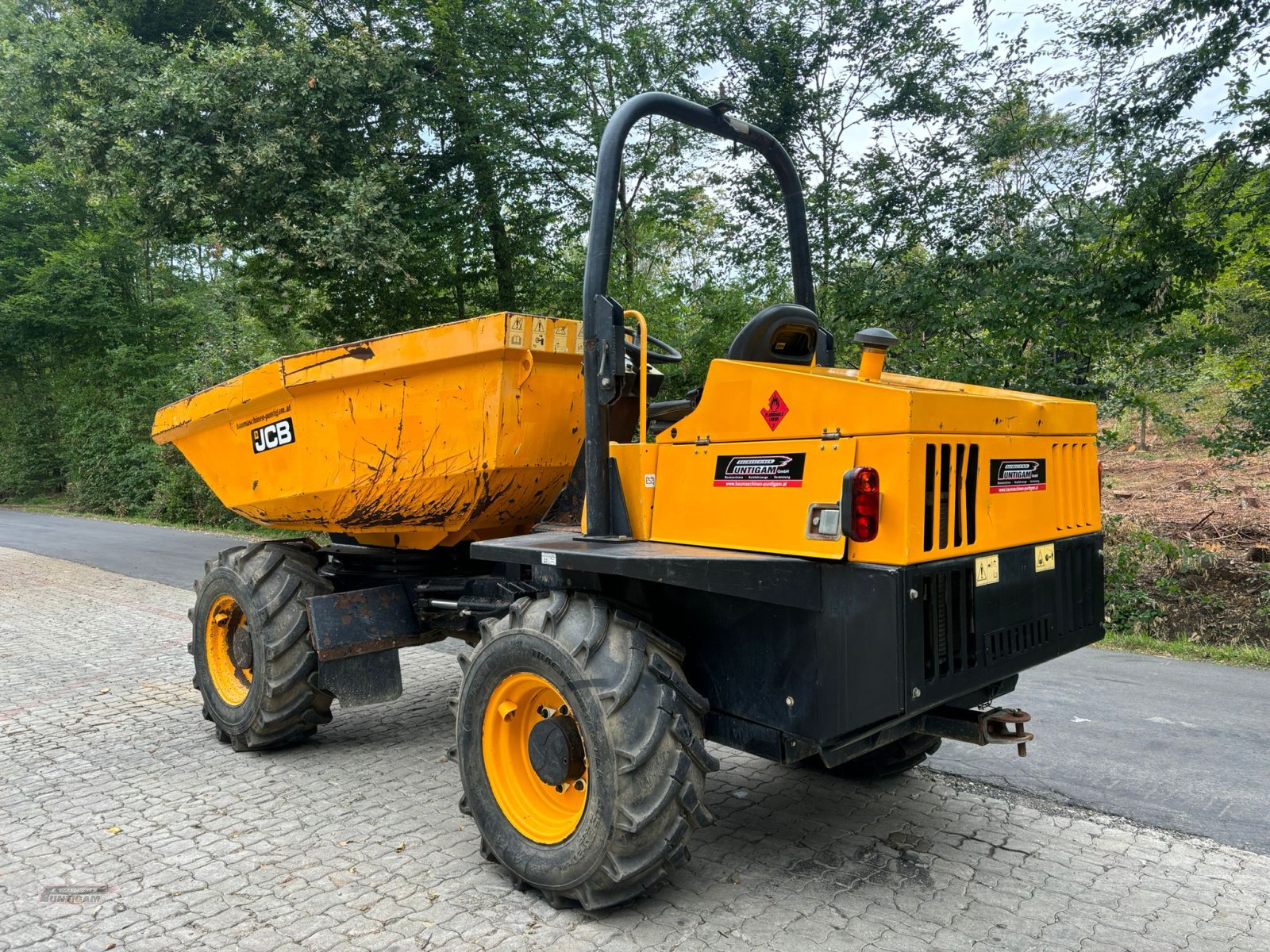 Dumper del tipo JCB 6 TST, Gebrauchtmaschine en Deutsch - Goritz (Imagen 5)