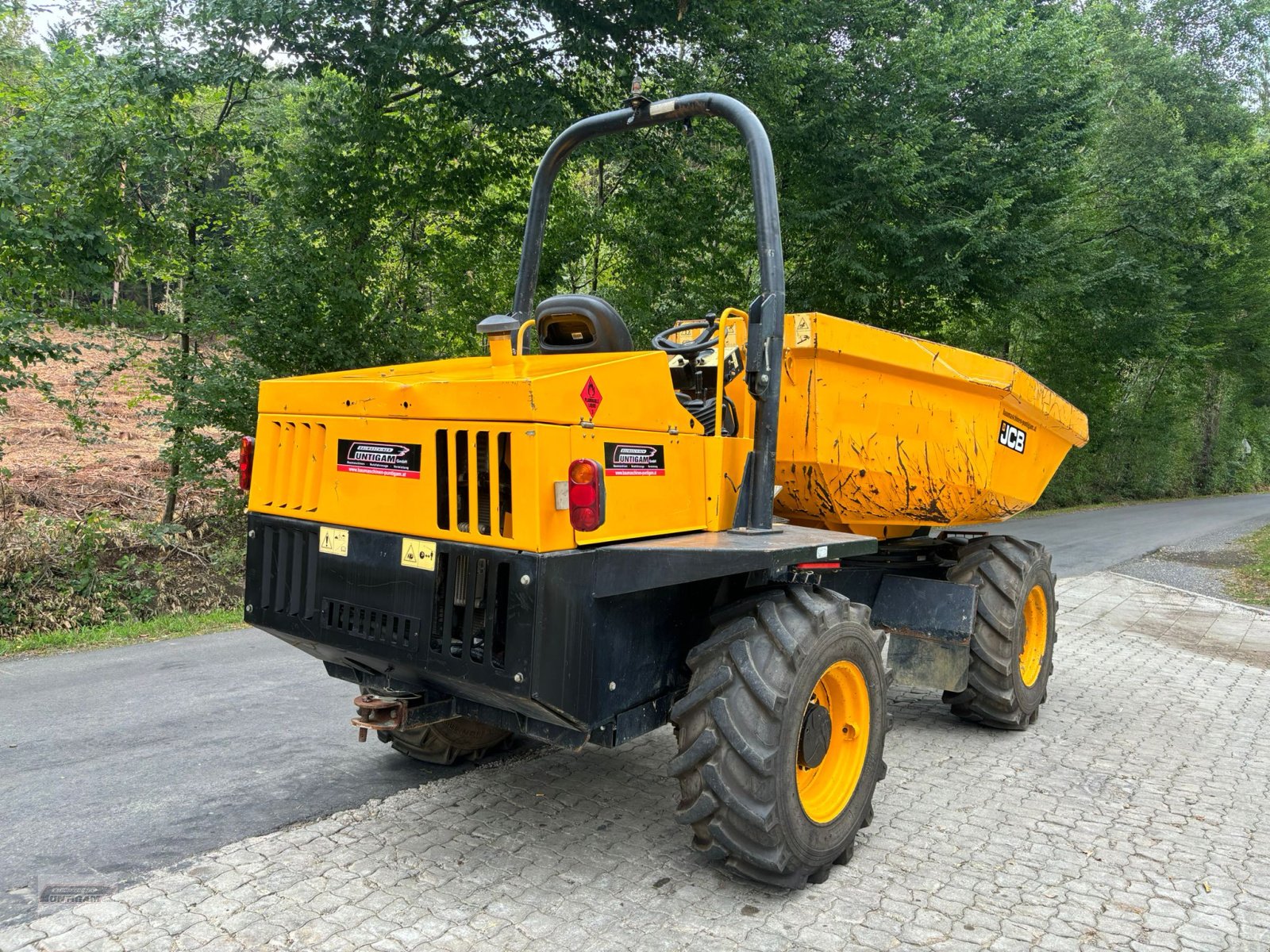 Dumper des Typs JCB 6 TST, Gebrauchtmaschine in Deutsch - Goritz (Bild 7)