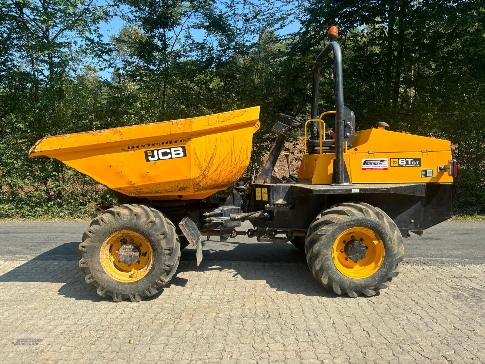 Dumper du type JCB 6 TST, Gebrauchtmaschine en Deutsch - Goritz (Photo 1)