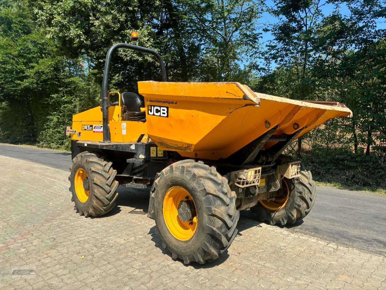 Dumper des Typs JCB 6 TST, Gebrauchtmaschine in Deutsch - Goritz (Bild 4)