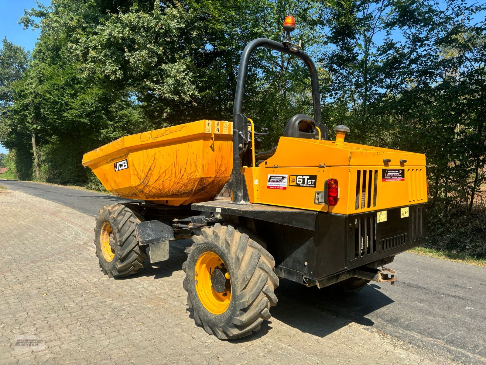 Dumper typu JCB 6 TST, Gebrauchtmaschine w Deutsch - Goritz (Zdjęcie 5)