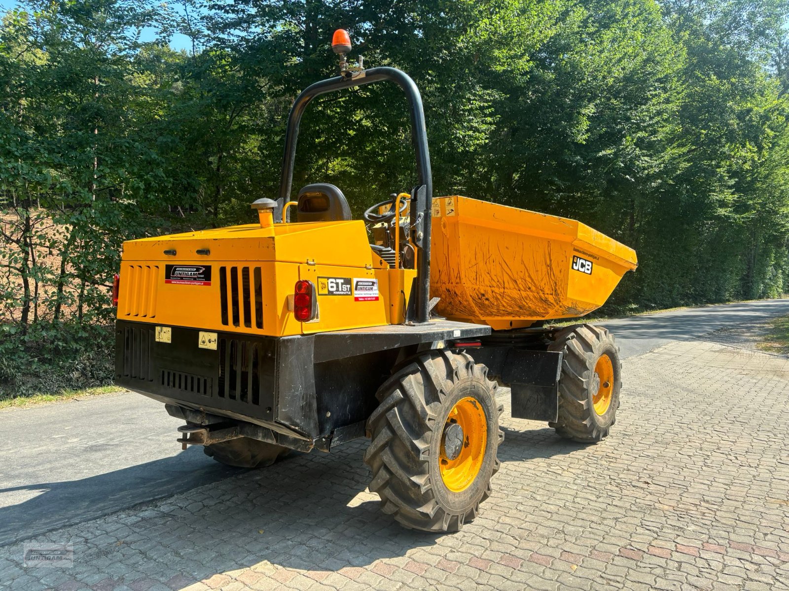 Dumper del tipo JCB 6 TST, Gebrauchtmaschine en Deutsch - Goritz (Imagen 8)