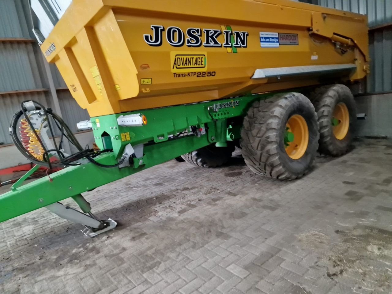 Dumper del tipo Joskin Trans-KTP-22/50 grondkipper, Gebrauchtmaschine en Roermond (Imagen 1)