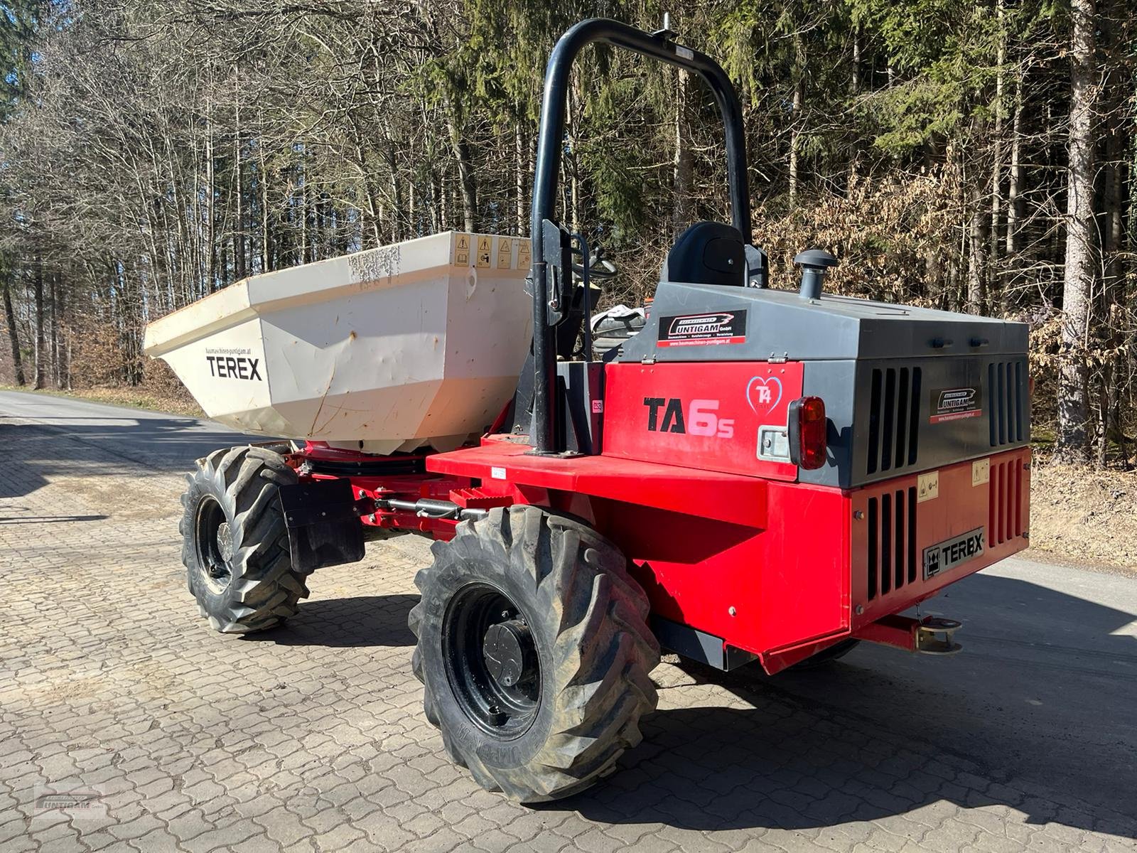 Dumper typu Mecalac TA 6s, Gebrauchtmaschine w Deutsch - Goritz (Zdjęcie 5)