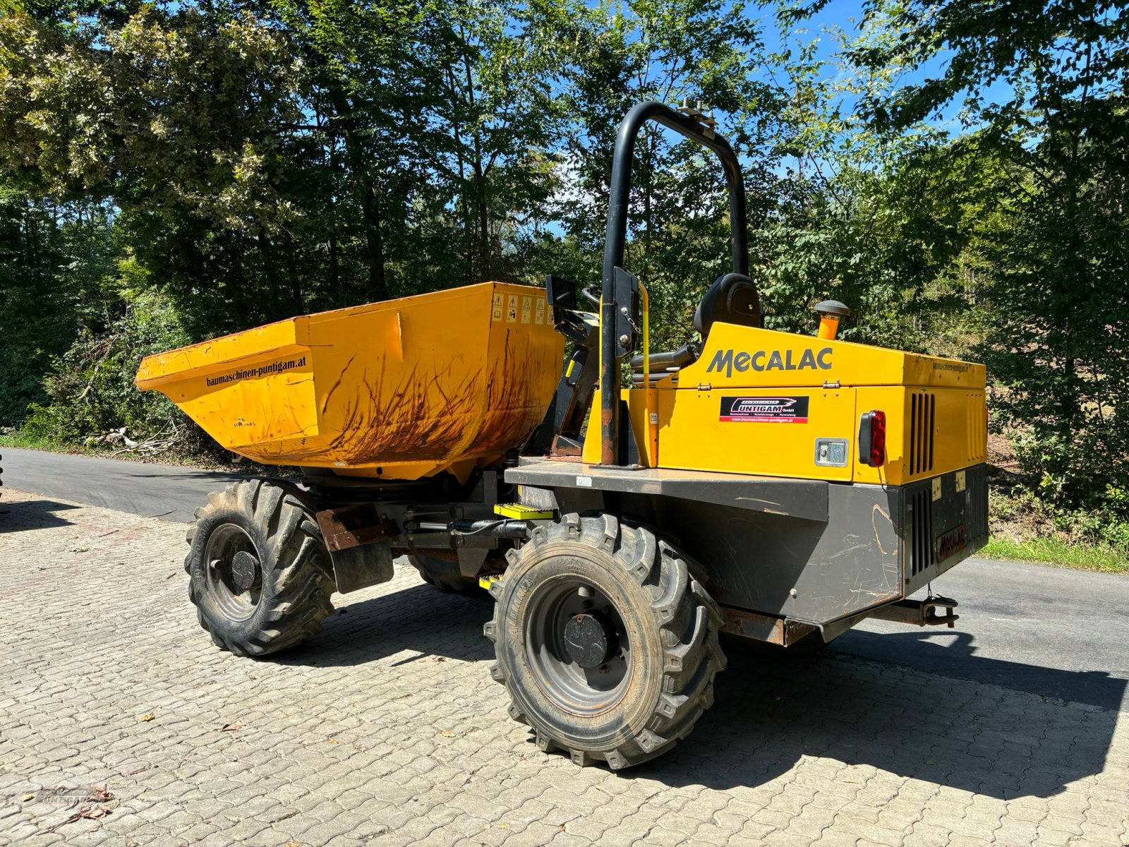 Dumper typu Mecalac TA 6s, Gebrauchtmaschine w Deutsch - Goritz (Zdjęcie 5)