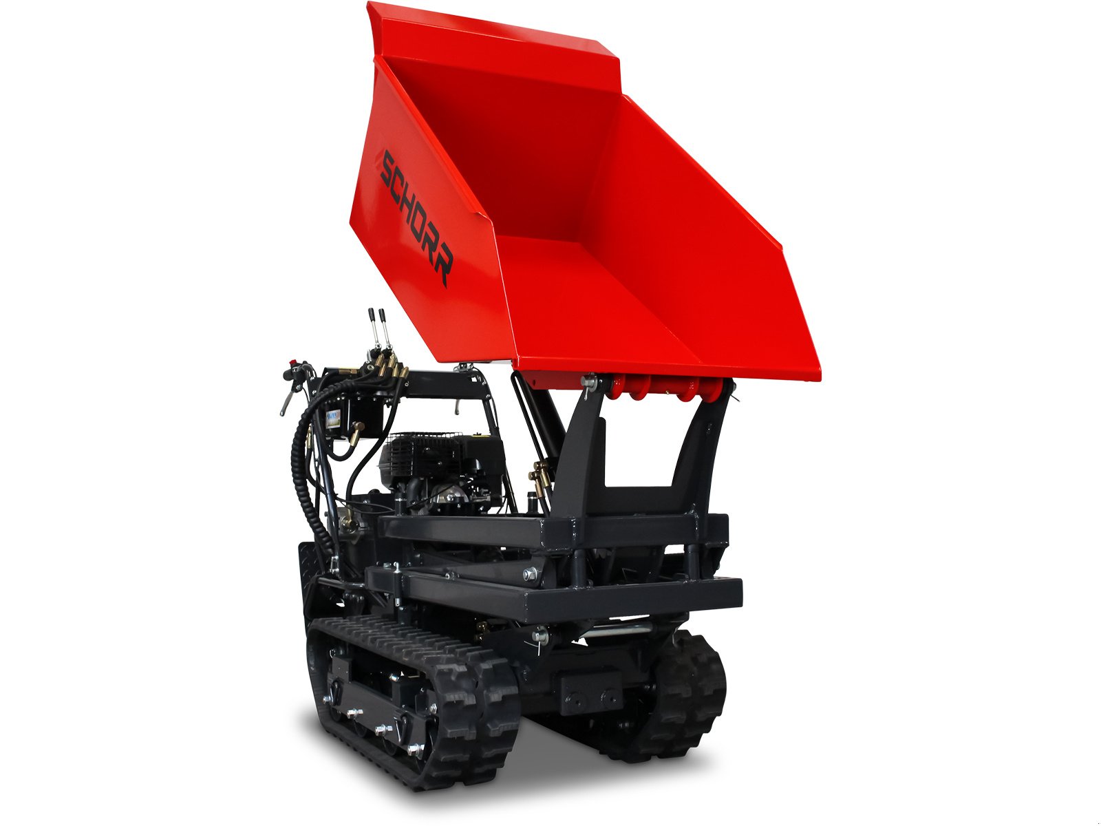 Dumper typu Schorr Minidumper RR500DHKAH PRO [Hochkipper] 500kg PRO Raupendumper Mulde Benzindumper Dumper, Neumaschine v Schüttorf (Obrázek 25)