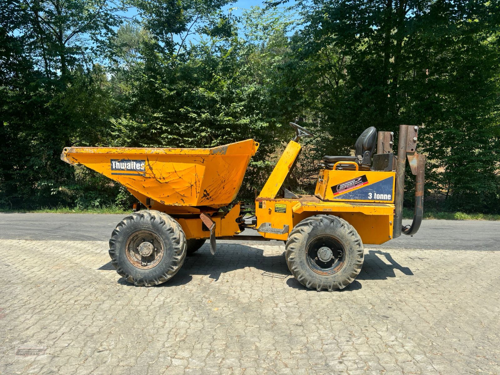 Dumper typu Thwaites 3 ton Mach 580, Gebrauchtmaschine v Deutsch - Goritz (Obrázok 1)