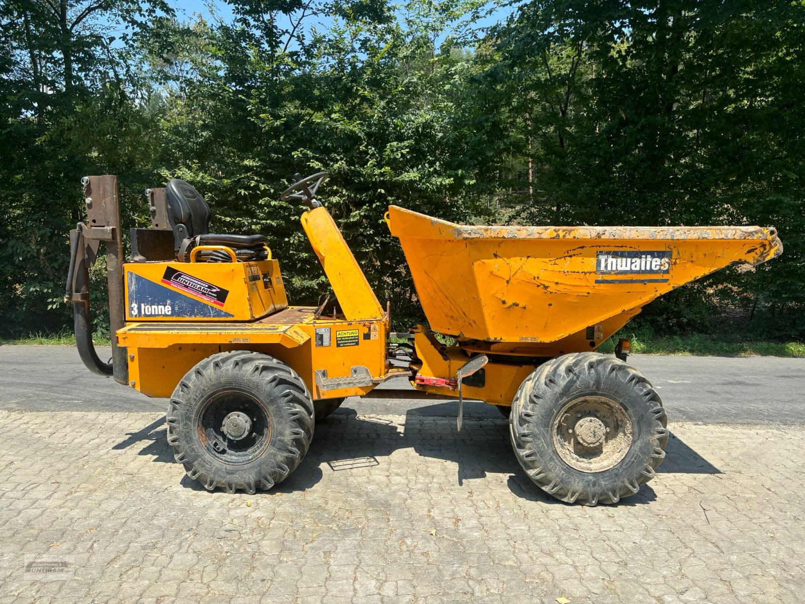 Dumper типа Thwaites 3 ton Mach 580, Gebrauchtmaschine в Deutsch - Goritz (Фотография 2)