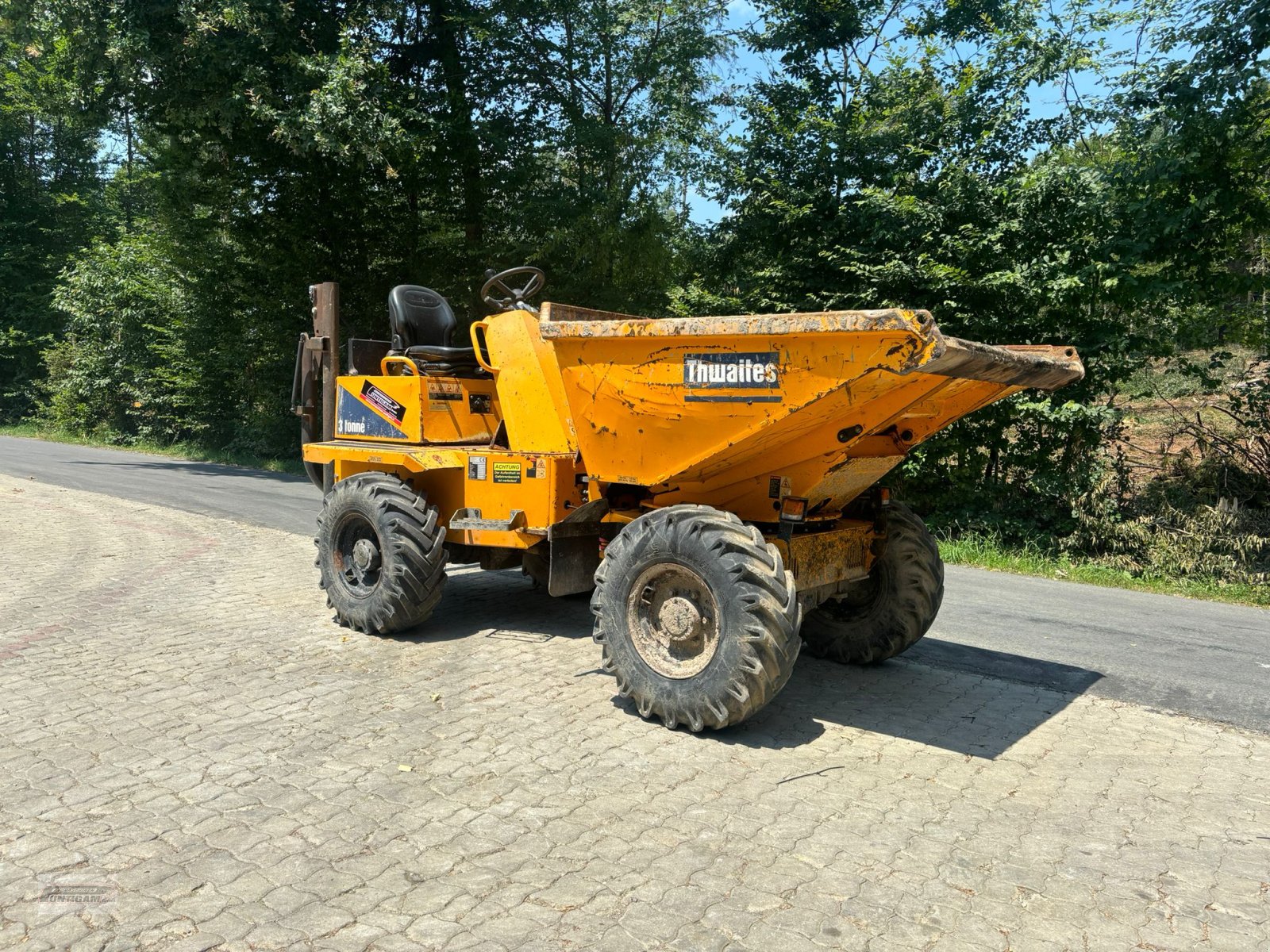 Dumper del tipo Thwaites 3 ton Mach 580, Gebrauchtmaschine In Deutsch - Goritz (Immagine 4)